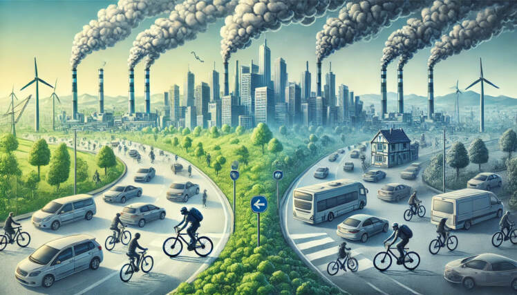 تاثیر آلودگی هوا بر سلامت دوچرخه سواران